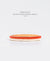 EDEN + ELIE Everyday gold narrow bangle - coral red