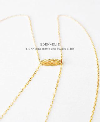 EDEN + ELIE Modern Peranakan adjustable length necklace - Singapore edition