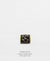 EDEN + ELIE Necklace Bar single bead + optional chain - black gold dots