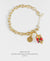 EDEN + ELIE Modern Peranakan gold charm bracelet - yellow