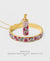 EDEN + ELIE Modern Peranakan capsule pendant necklace + bangle gift set - lilac